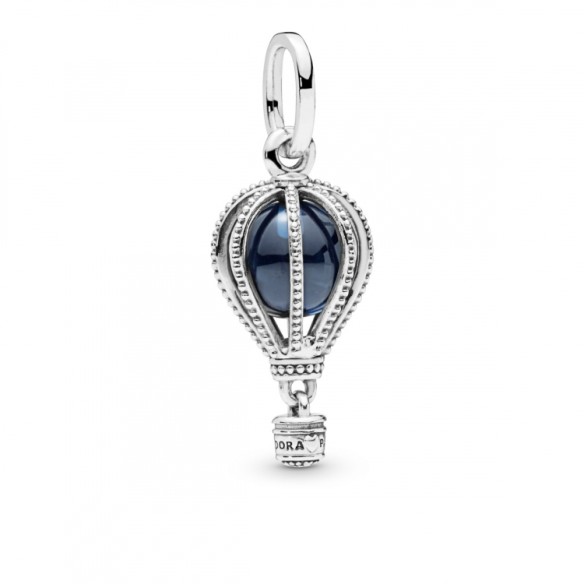 Charm Mongolfiera blu