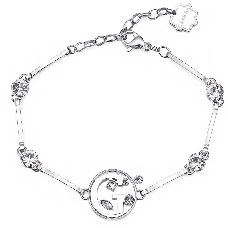Bracciale Lettera G Chakra