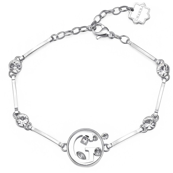Bracciale Lettera G Chakra