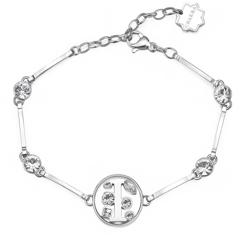 Bracciale Lettera I Chakra