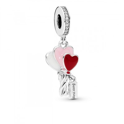 Charm pendente Palloncini Buon compleanno
