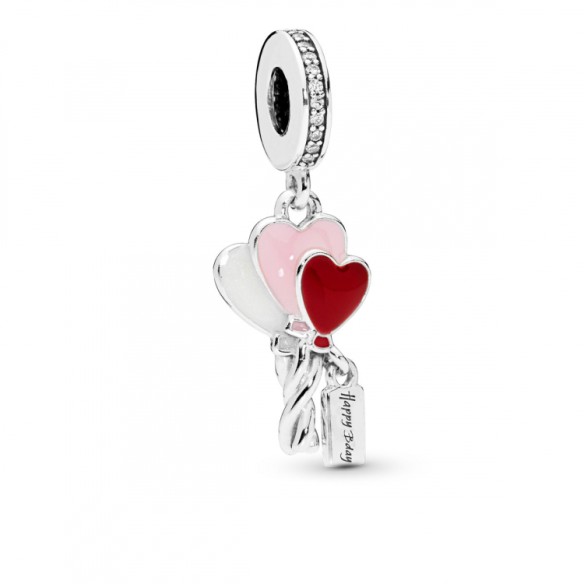 Charm pendente Palloncini Buon compleanno
