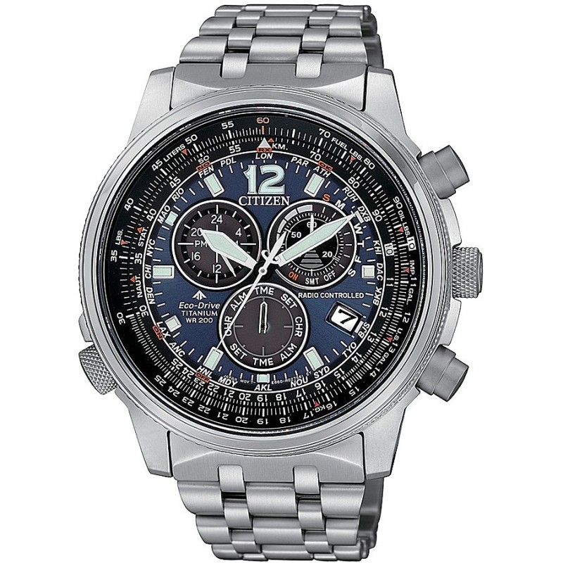 Orologio Radiocontrollato Uomo Pilot