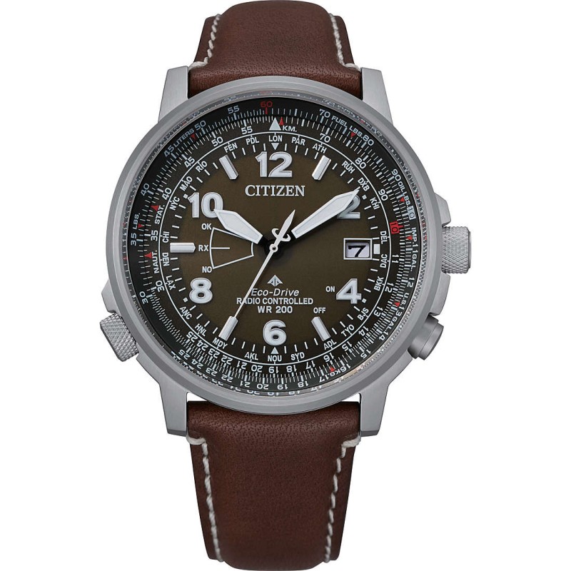 Orologio Radiocontrollato Uomo Pilot