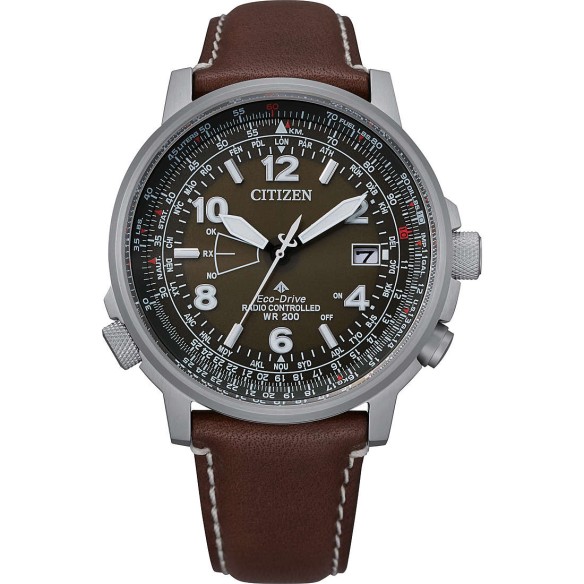 Orologio Radiocontrollato Uomo Pilot