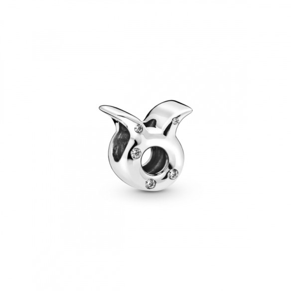 Charm dello zodiaco Toro scintillante