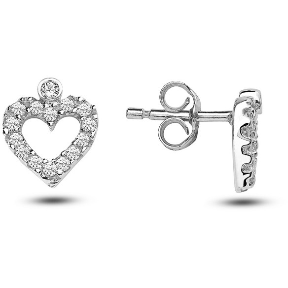 Orecchini Cuore Donna