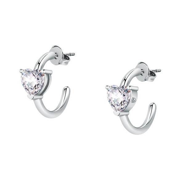 Orecchini A Lobo First Love Diamond Heart