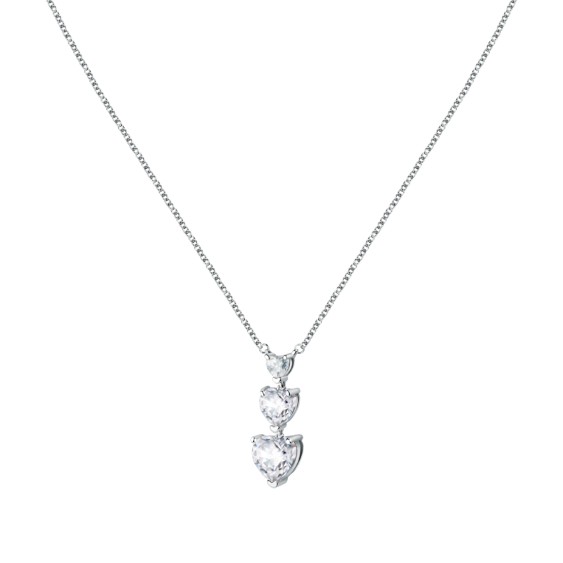 Collana Donna Infinity Love Diamond Heart