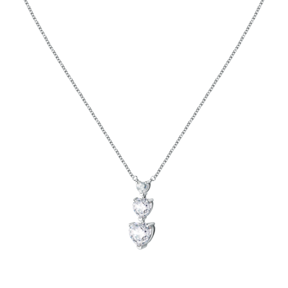 Collana Donna Infinity Love Diamond Heart