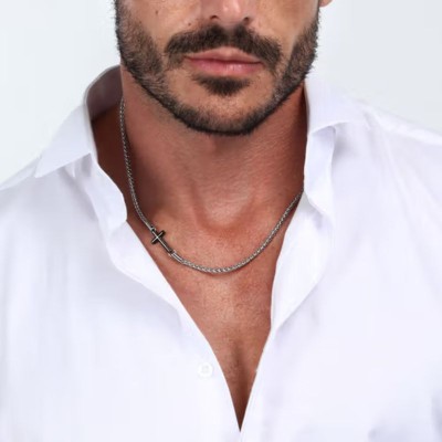 Collana Uomo Cross 2