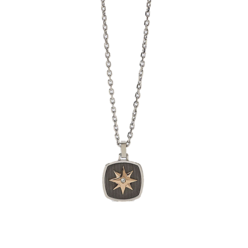 Collana Uomo Navy