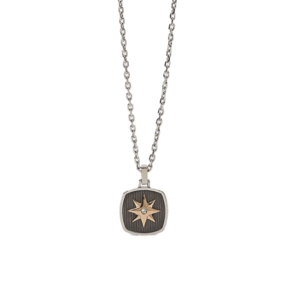 Collana Uomo Navy