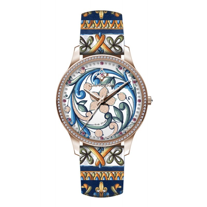 Orologio Solo Tempo Donna 'A Maiolica