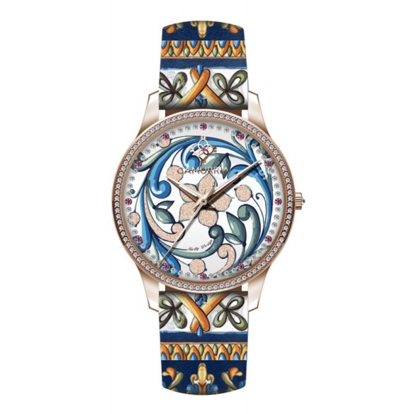 Orologio Solo Tempo Donna 'A Maiolica