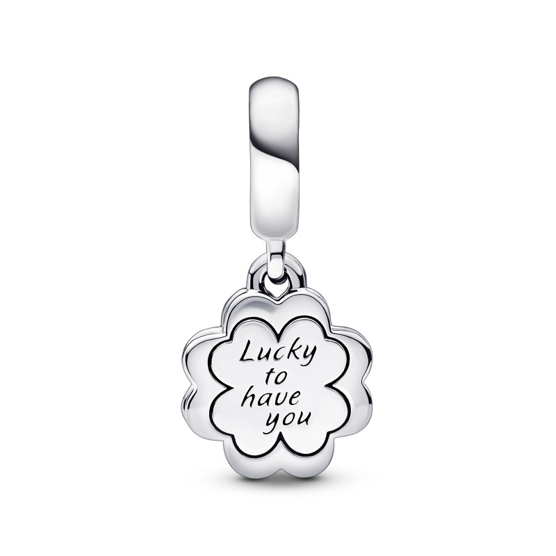 Charm Pendente Quadrifoglio dell'Amicizia