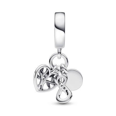 Charm Pendente Famiglia Per Sempre 2