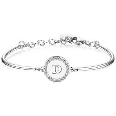 Bracciale Donna Chakra Lettera D