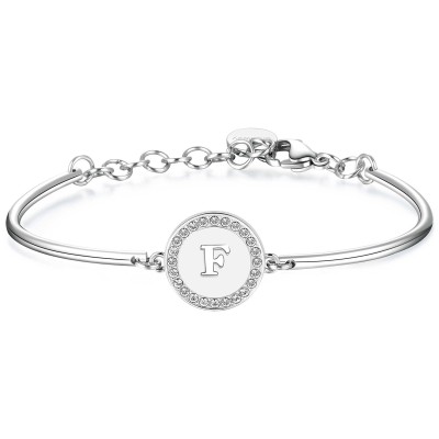 Bracciale Donna Chakra Lettera F