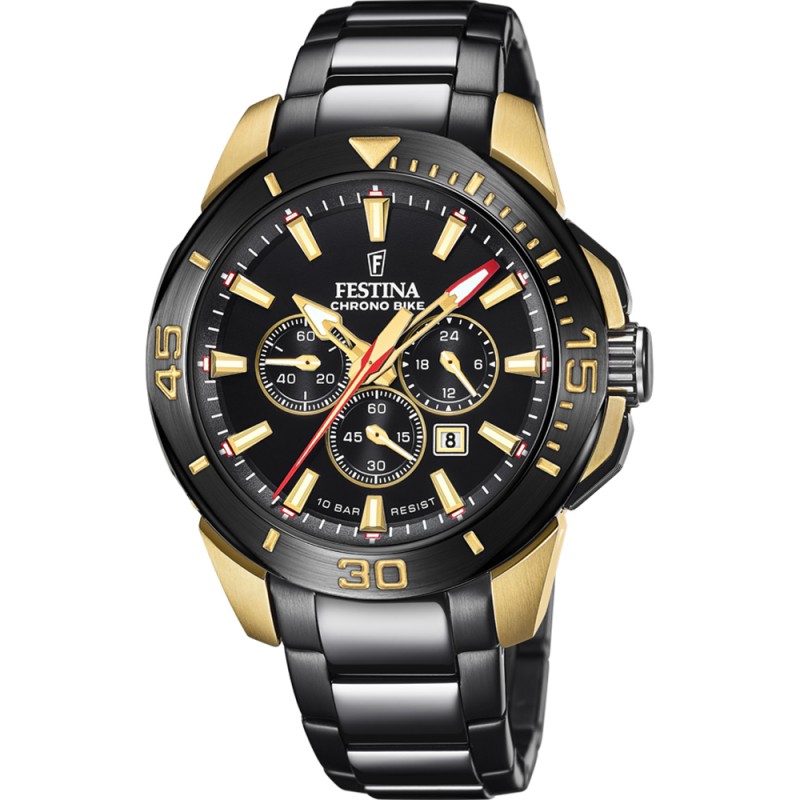 Orologio Cronografo Uomo Chrono Bike