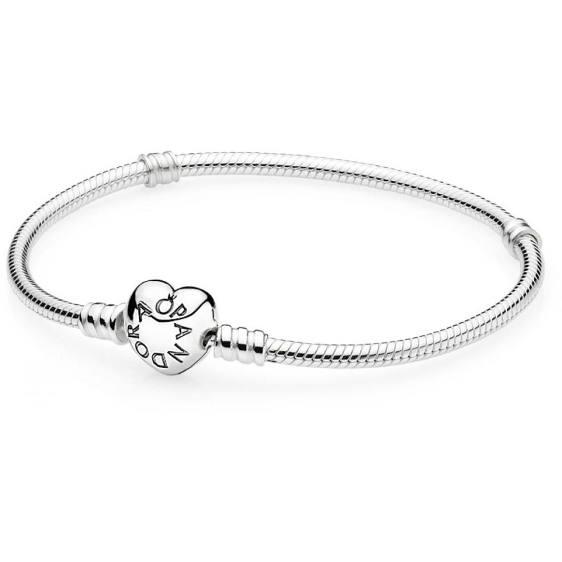 Bracciale Moments con Chiusura a Cuore