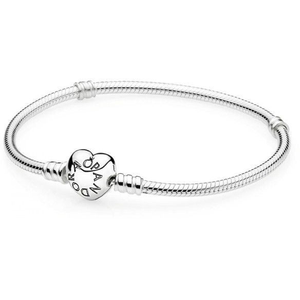 Bracciale Moments con Chiusura a Cuore
