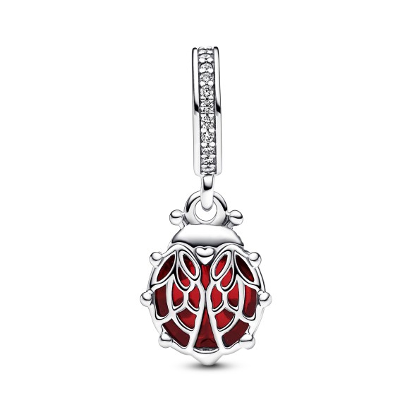 Charm pendente Coccinella Rossa