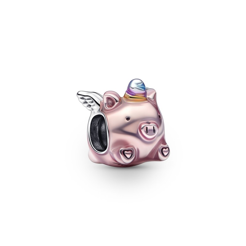 Charm Maialino Unicorno Volante