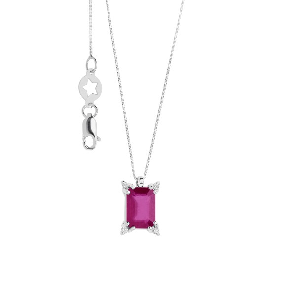 Collana Donna Stelle Gemelle