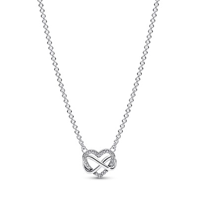 Collana Cuore Infinito Pietre Luminose