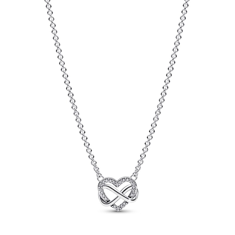 Collana Cuore Infinito Pietre Luminose