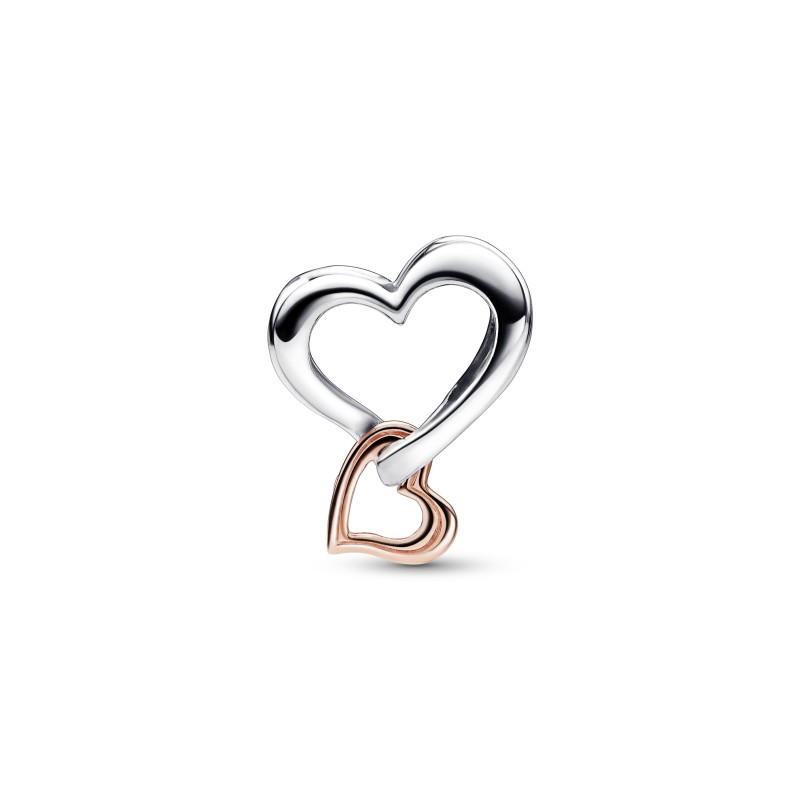 Charm Openwork Cuore Infinito "Familiy is Love"