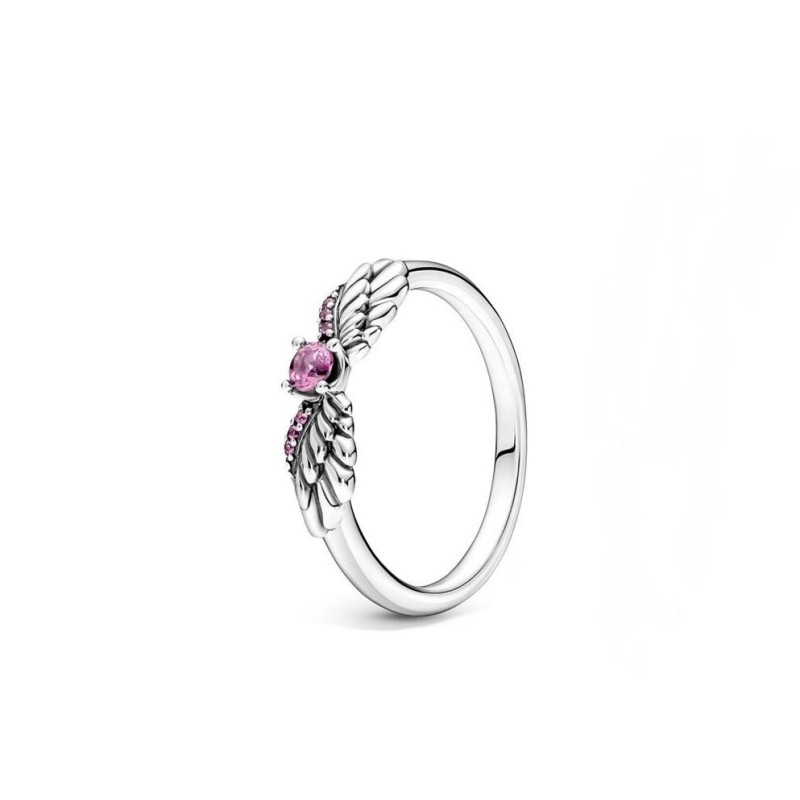 Anello Ali Di Angelo Rosa