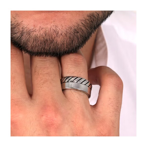 Anello Uomo Row