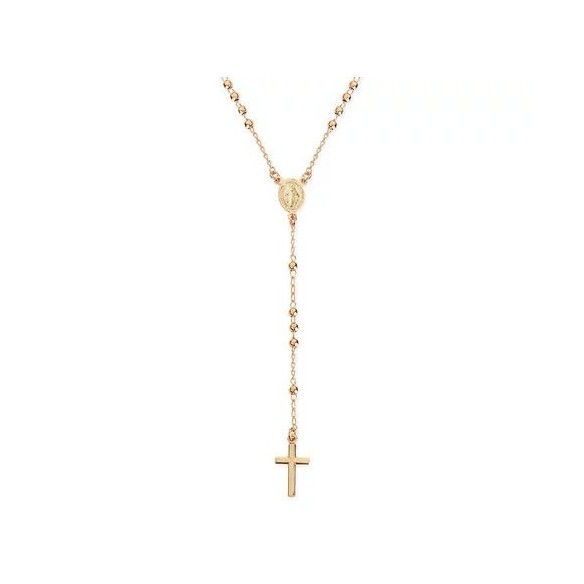Collana Rosario Argento Oro