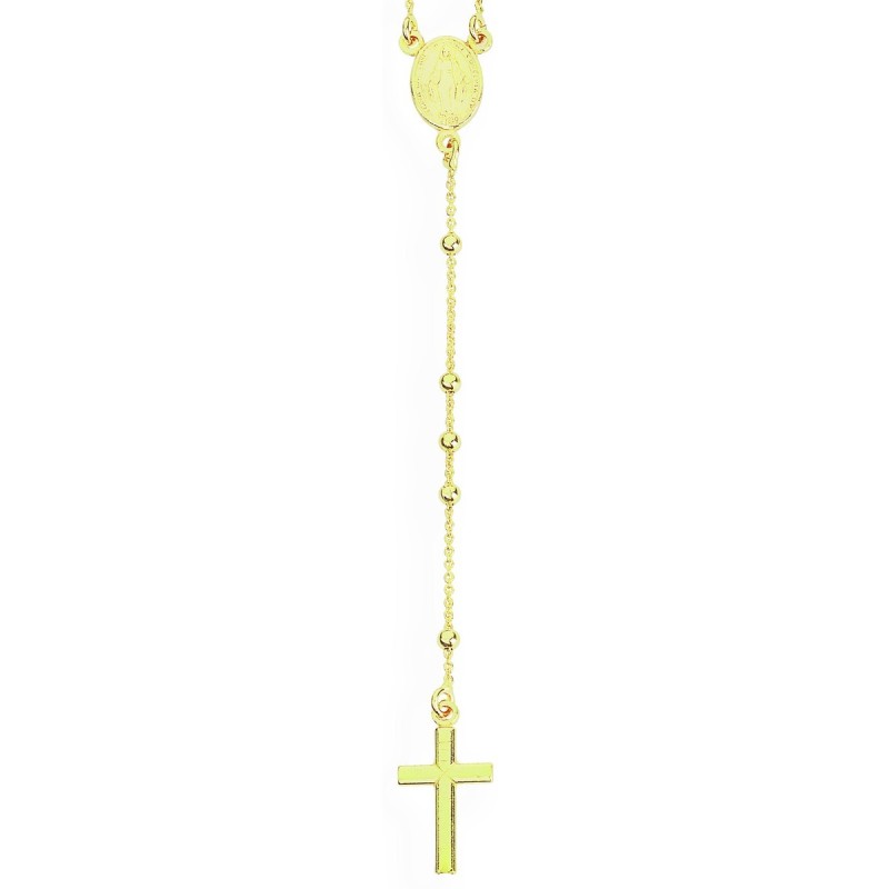 Collana Rosario Argento Oro