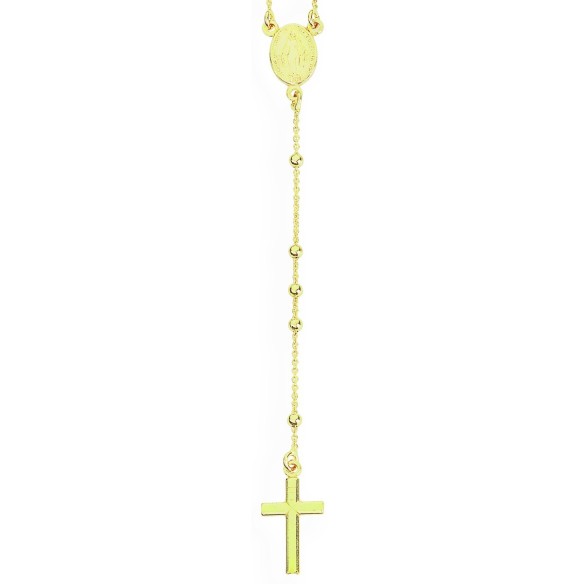 Collana Rosario Argento Oro