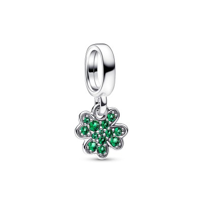 Charm Quadrifoglio Verde Piccolo
