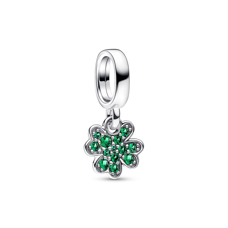 Charm Quadrifoglio Verde Piccolo