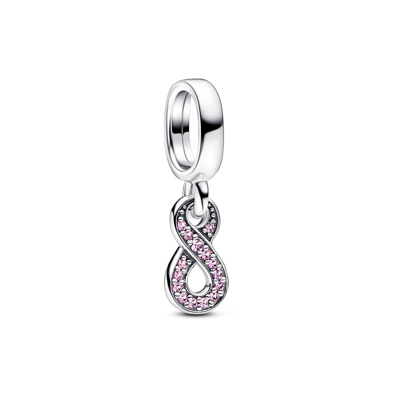 Charm Infinito Rosa