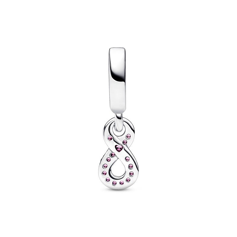 Charm Infinito Rosa