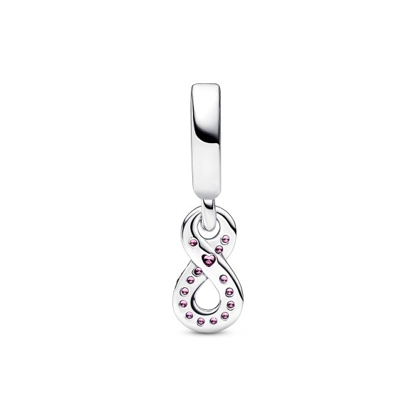 Charm Infinito Rosa