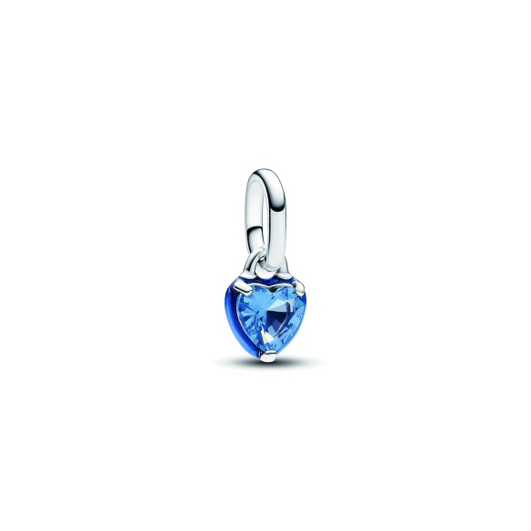 Charm Mini Pendente Blue Chakra Heart  Pandora ME